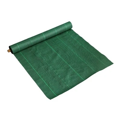 Cuộn vải kiểm soát cỏ dại không đục lỗ màu xanh lá cây